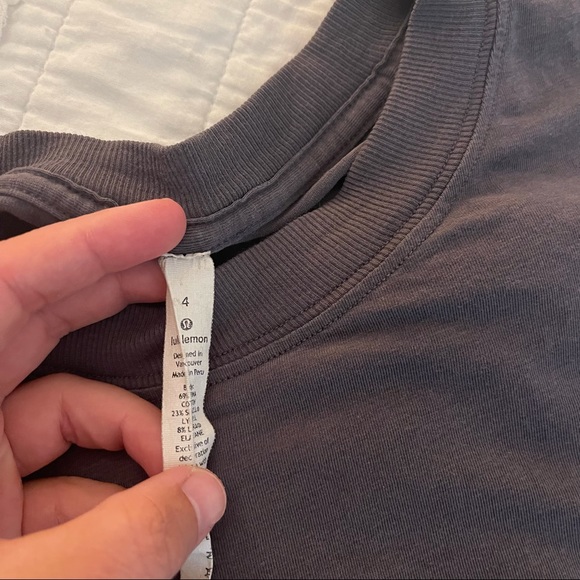 Lululemon All Yours Boyfriend Tee in Moonphase - Picture 5 of 6